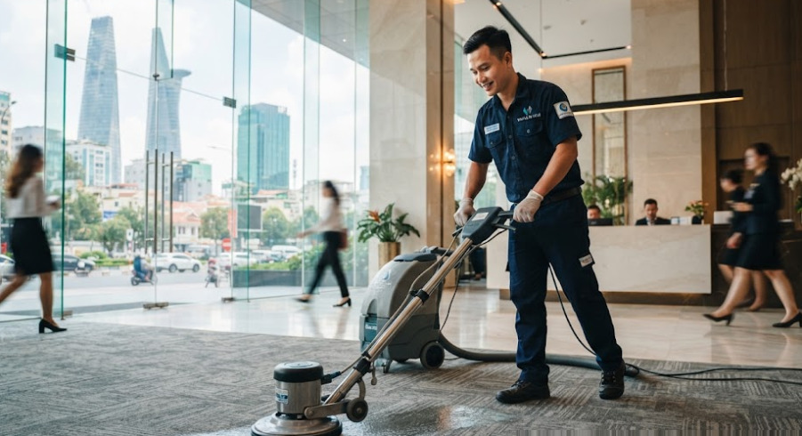 Dịch Vụ Giặt Thảm Quận 1 Uy Tín | Sạch Sâu, Khô Nhanh
