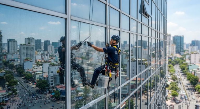 Dịch Vụ Lau Kính Quận 12 Chuyên Nghiệp – Giá Tốt Nhất