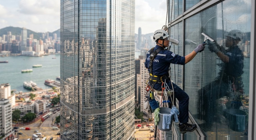 Dịch Vụ Lau Kính Quận 5 Uy Tín, An Toàn, Giá Tốt Nhất