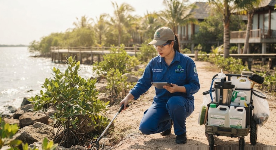 Dịch Vụ Vệ Sinh Cần Giờ Trọn Gói | Chuẩn Kỹ Thuật Ven Biển