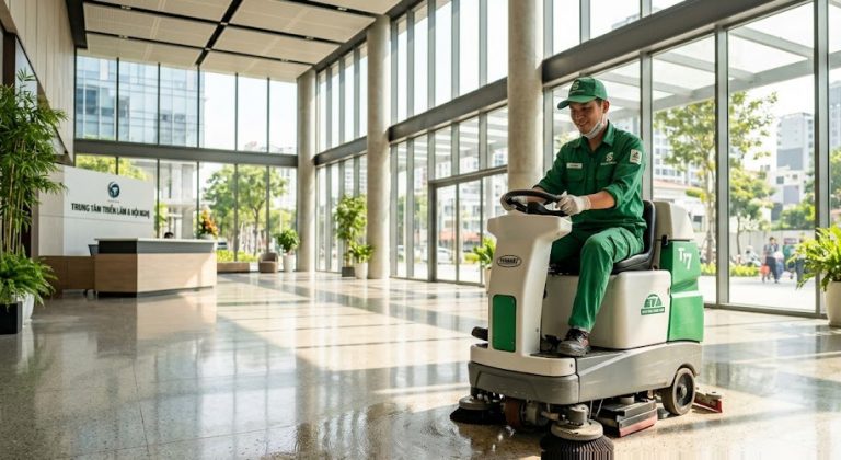 Dịch Vụ Vệ Sinh Công Nghiệp Tân Bình – Bảo Linh