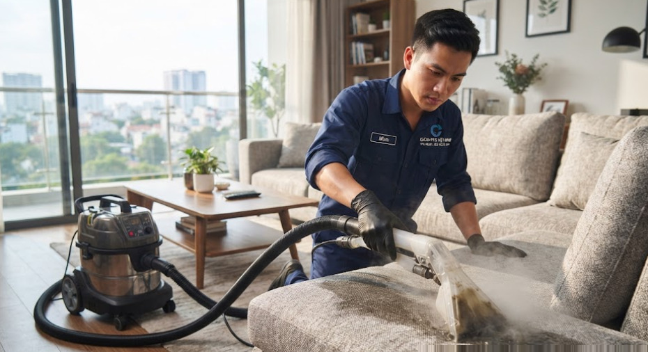 Giặt Ghế Sofa Phú Nhuận Sạch Sâu, Diệt Khuẩn | Bảo Linh