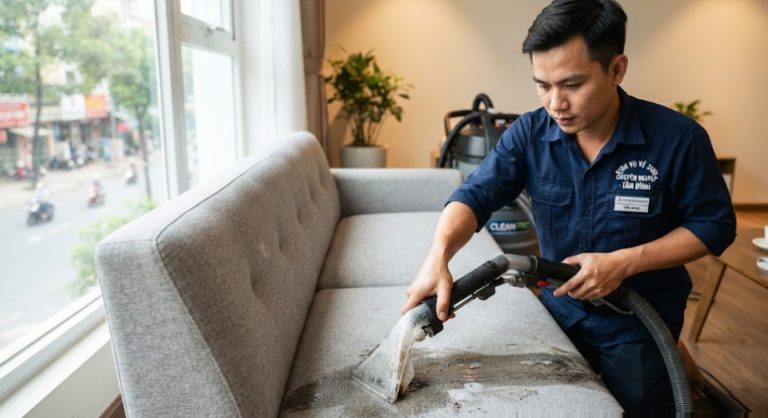 Giặt Ghế Sofa Tân Bình Uy Tín, Sạch Sâu Tại Nhà – Bảo Linh