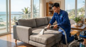 Giặt Sofa Tại Nhà Cần Giờ Sạch Khuẩn, Khử Mùi Triệt Để