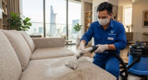 Dịch Vụ Giặt Sofa Tại Nhà Quận 10 Khô Nhanh, Sạch Khuẩn