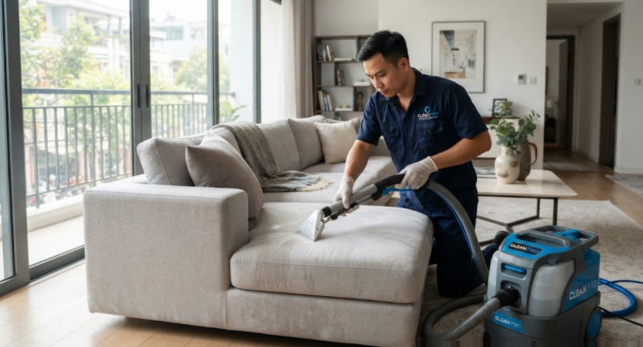 Giặt Sofa Tại Nhà Quận 3 – Sạch Sâu, Khô Nhanh, Giá Tốt