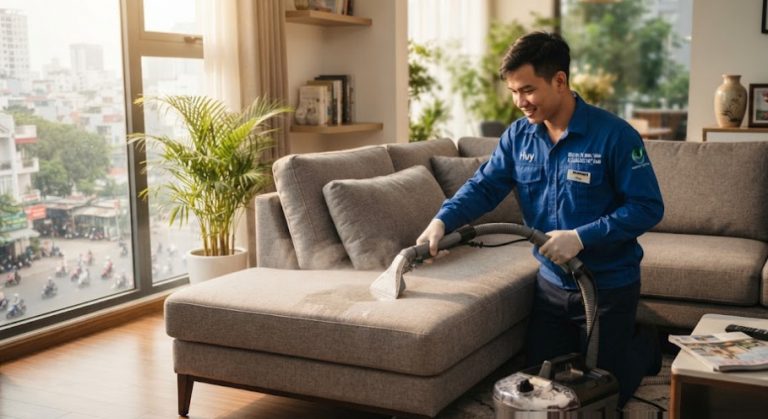 Dịch Vụ Giặt Sofa Tại Nhà Tân Phú Uy Tín – Đoan Áo Xanh