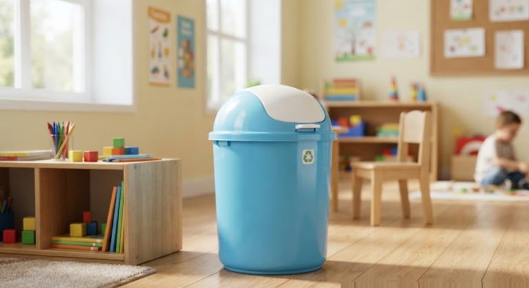 Kinh Nghiệm Chọn Thùng Rác Trường Mầm Non An Toàn Và Chuẩn Chất Lượng