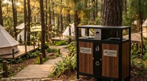 Thùng Rác Khu Bbq Công Cộng Chống Cháy Giá Tốt 2026