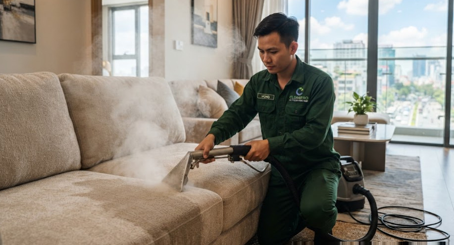 Vệ Sinh Ghế Sofa Quận 1 Chuyên Sâu, Sạch Triệt Để | Bảo Linh