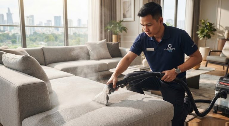 Dịch Vụ Vệ Sinh Ghế Sofa Quận 7 Uy Tín – Bảo Linh