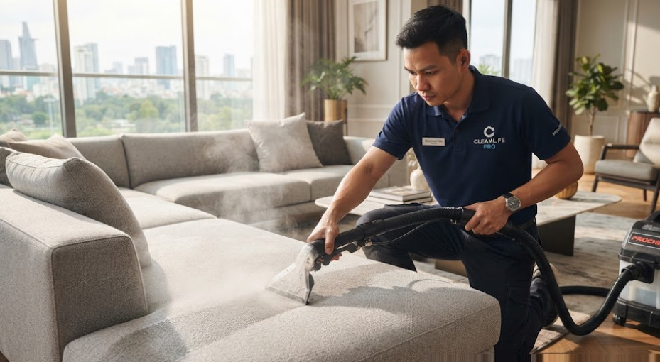 Dịch Vụ Vệ Sinh Ghế Sofa Quận 7 Uy Tín – Bảo Linh