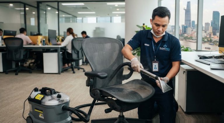 Giặt Ghế Văn Phòng Quận 1 Chuyên Nghiệp | Bảo Linh