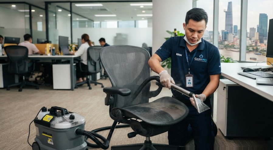 Giặt Ghế Văn Phòng Quận 1 Chuyên Nghiệp | Bảo Linh