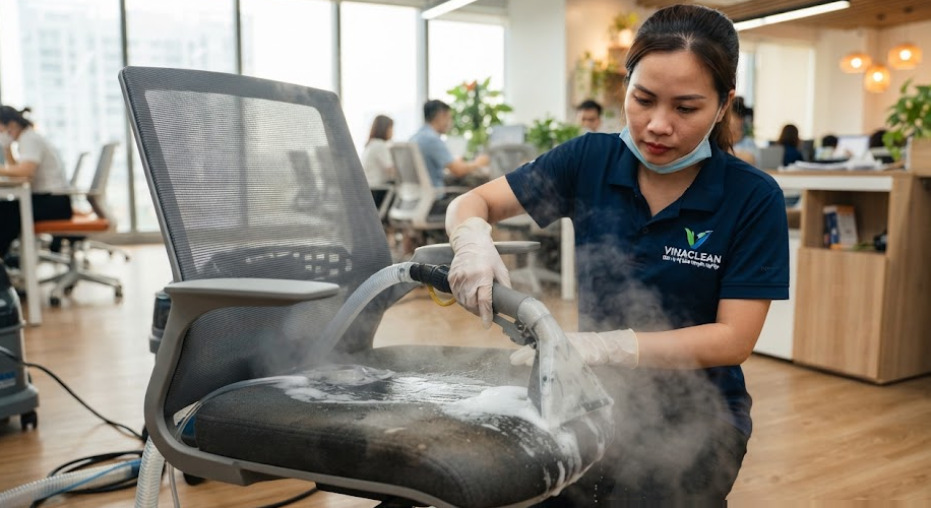 Giặt Ghế Văn Phòng Quận 12 Chuyên Sâu, Giá Rẻ Uy Tín