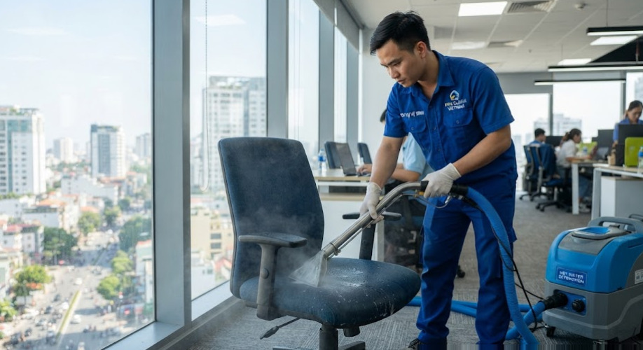 Dịch Vụ Giặt Ghế Văn Phòng Quận 3 Sạch Sâu Trọn Gói