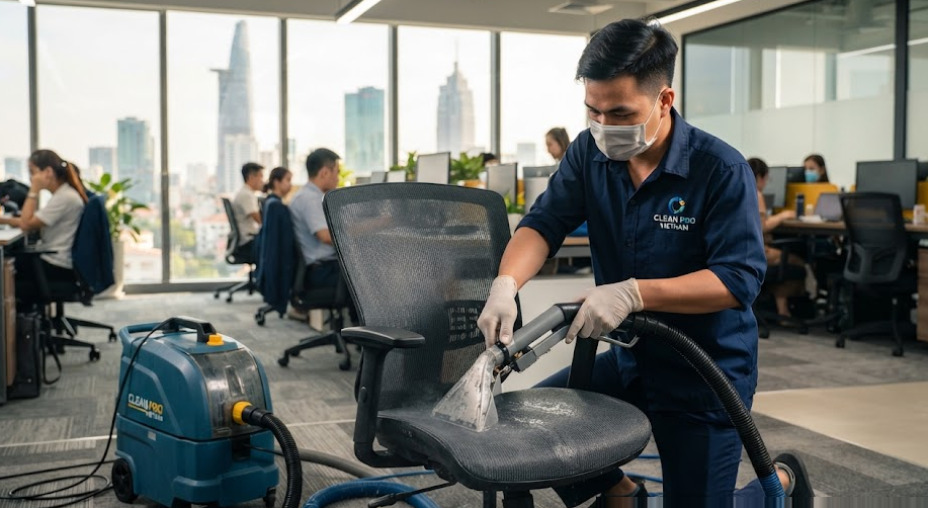 Dịch Vụ Giặt Ghế Văn Phòng Tân Bình Giá Rẻ, Uy Tín 24/7