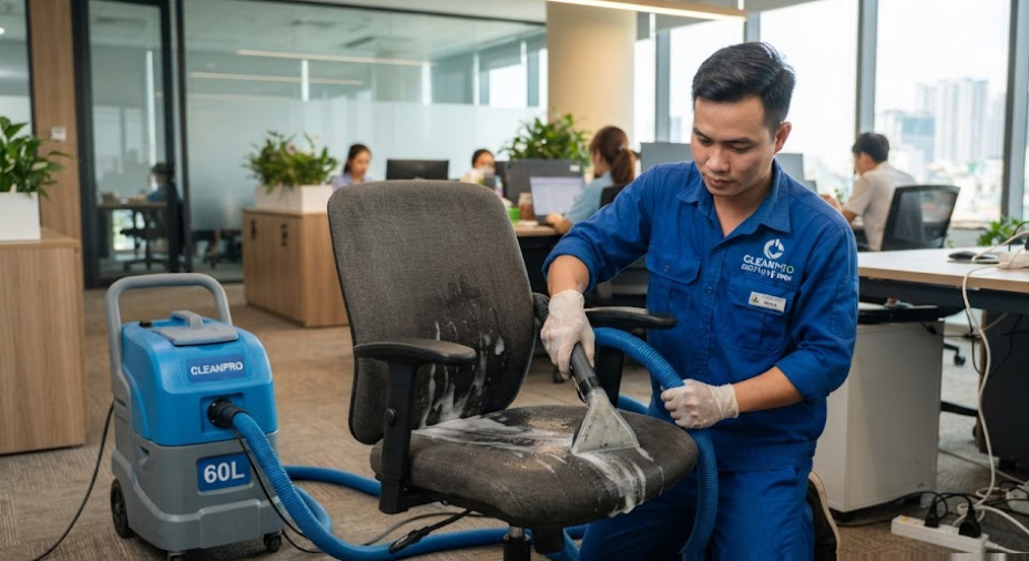 Giặt Ghế Văn Phòng Thủ Đức Sạch Sâu, Giá Tốt Nhất