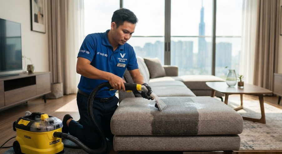 Vệ Sinh Ghế Sofa Bình Thạnh: Bảng Giá & Quy Trình Chuẩn