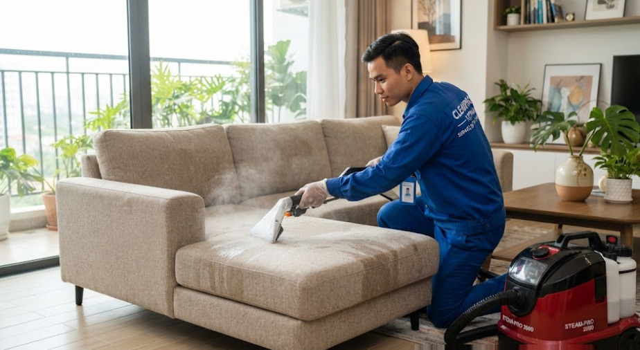 Dịch Vụ Giặt Ghế Sofa Hóc Môn Chuyên Nghiệp, Sạch Khuẩn Tận Gốc