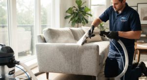 Vệ Sinh Ghế Sofa Nhà Bè Sạch Sâu Uy Tín | Đoan Áo Xanh