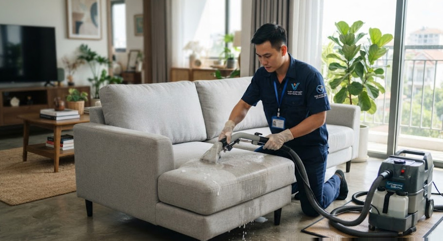 Dịch Vụ Vệ Sinh Ghế Sofa Phú Nhuận Chuyên Nghiệp 2026