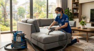 Vệ Sinh Sofa Nỉ Củ Chi Sạch Sâu Khử Mùi Bảo Vệ Sợi Vải