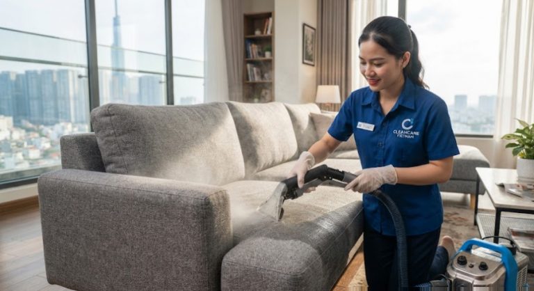 Dịch Vụ Vệ Sinh Sofa Nỉ Quận 6 Chuyên Nghiệp, Sạch Sâu