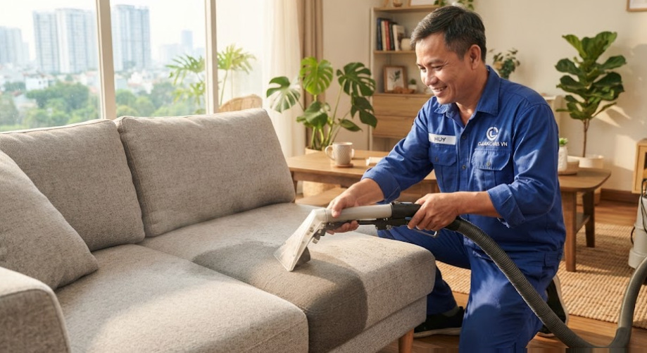 Dịch Vụ Vệ Sinh Sofa Nỉ Tân Bình Sạch Sâu, Báo Giá 2026