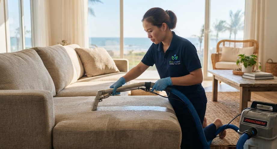 Vệ Sinh Sofa Vải Cần Giờ Trọn Gói – Đoan Áo Xanh