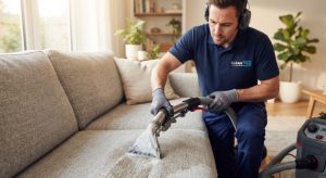 Vệ Sinh Sofa Vải Gò Vấp Uy Tín – Sạch Sâu, Khô Nhanh