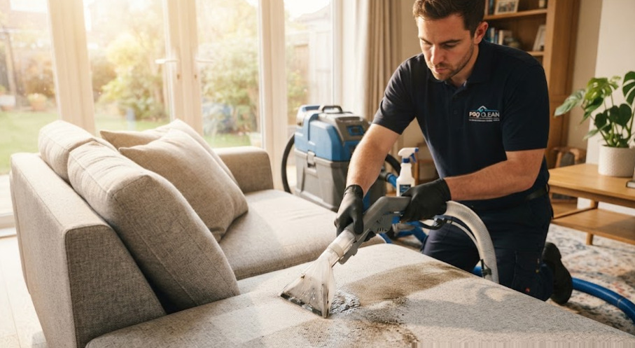 Vệ Sinh Sofa Vải Hóc Môn Sạch Sâu Giá Tốt | Bảo Linh