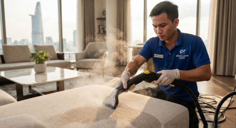 Vệ Sinh Sofa Vải Quận 1 Sạch Sâu – Công Ty Bảo Linh