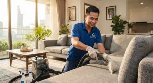 Vệ Sinh Sofa Vải Quận 7 Sạch Sâu – Đoan Áo Xanh