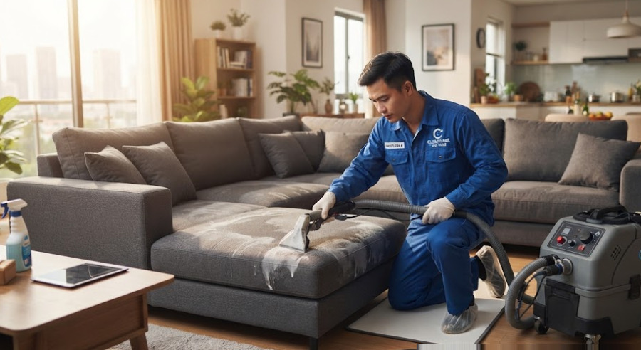 Bảng giá chi tiết dịch vụ giặt sofa tại nhà Nhà Bè