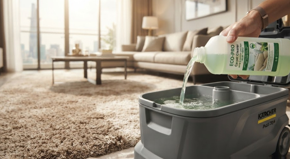 Bảng giá chi tiết dịch vụ giặt thảm Quận 9 theo mét vuông và chất liệu mới nhất