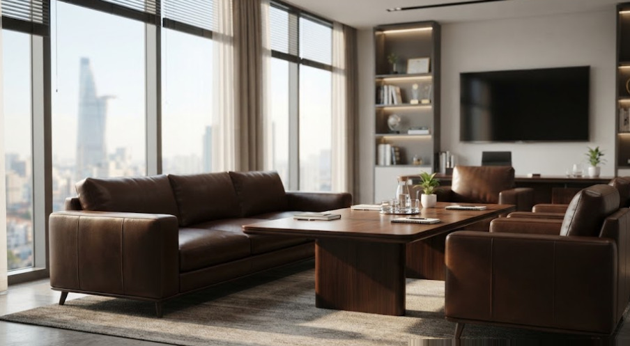 Bảng giá dịch vụ giặt ghế sofa Quận 1 chi tiết và minh bạch