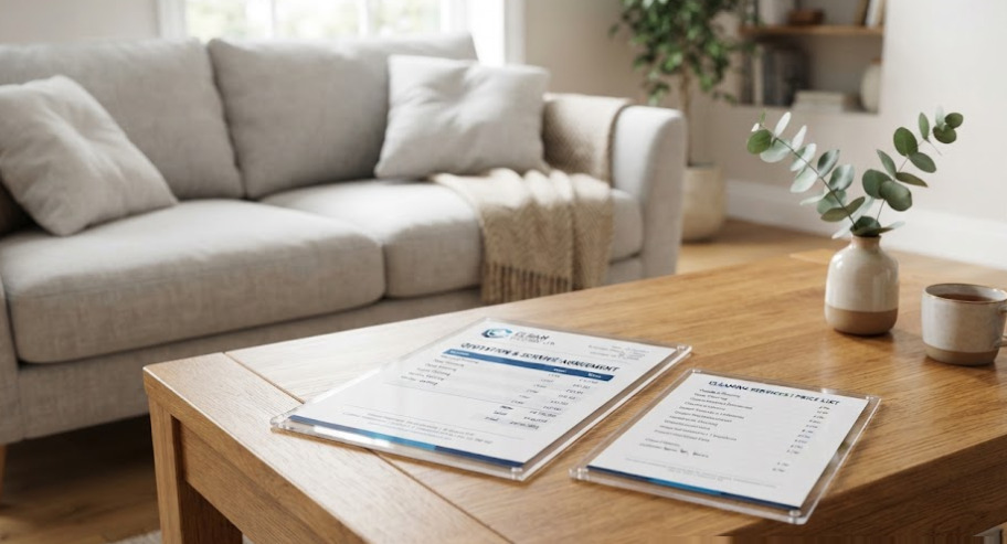 Bảng giá dịch vụ giặt ghế sofa Quận 8 trọn gói và minh bạch chi phí