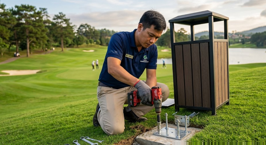 Báo giá thùng rác sân golf cho dự án mua sỉ số lượng lớn năm 2026 là bao nhiêu?