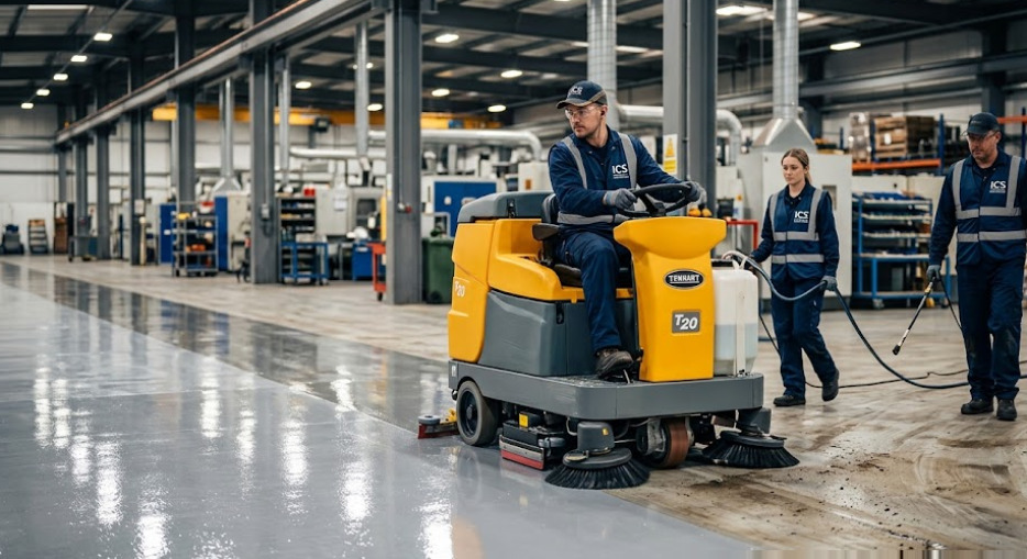 Báo Giá Dịch Vụ Chà Sàn Công Nghiệp Nhà Xưởng 2026