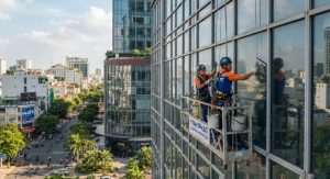Dịch Vụ Lau Kính Quận 3 Chuyên Nghiệp – Đoan Áo Xanh