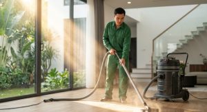 Dọn Nhà Công Nghiệp Chuyên Sâu, Sạch Bụi Mịn