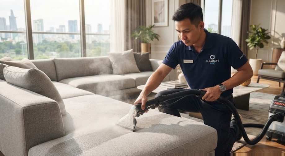 H1: Dịch vụ vệ sinh ghế sofa Quận 7 chuyên nghiệp tại nhà - Bảo Linh