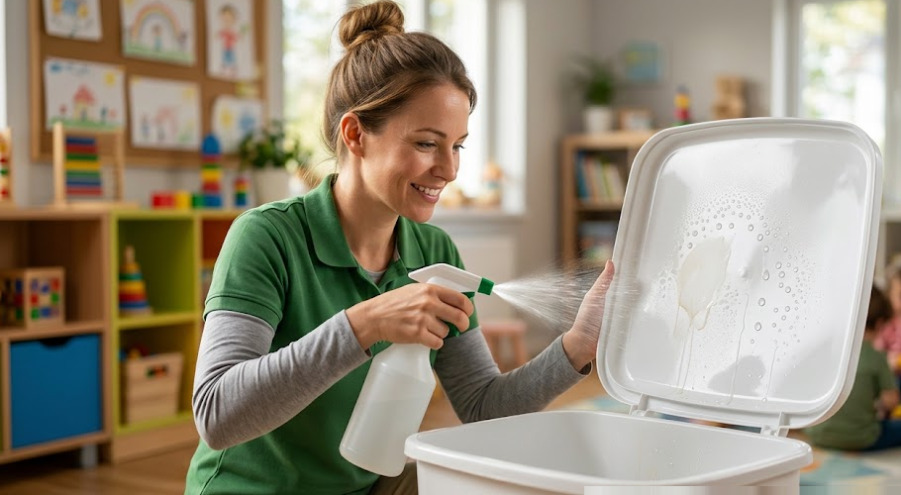 Làm thế nào để cơ chế nắp đậy giảm chấn chống kẹp tay bảo vệ trẻ em?