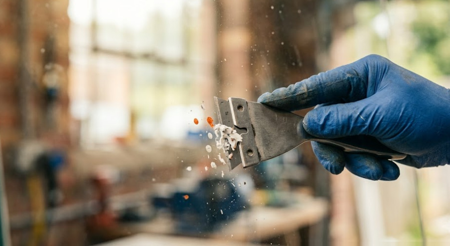 Làm thế nào để tẩy sạch triệt để vết sơn epoxy và keo silicon trên kính cường lực an toàn?