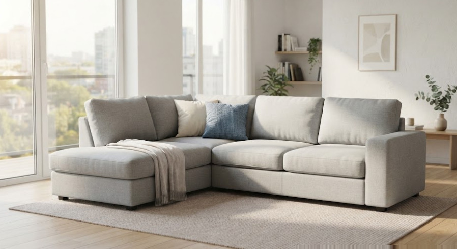 Phân biệt chi tiết các phương pháp giặt ghế sofa phòng khách phổ biến và ưu nhược điểm từng loại