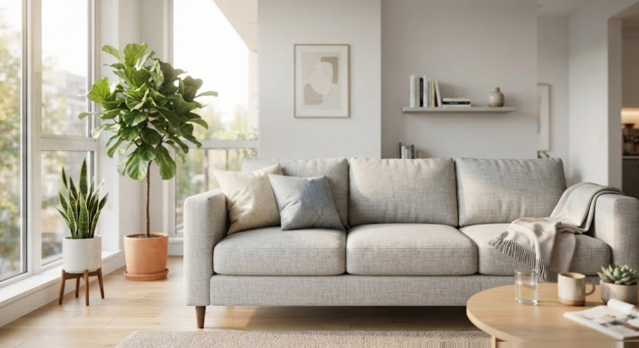 Phân biệt quy trình giặt ghế sofa da thật và sofa vải nỉ khác nhau như thế nào?