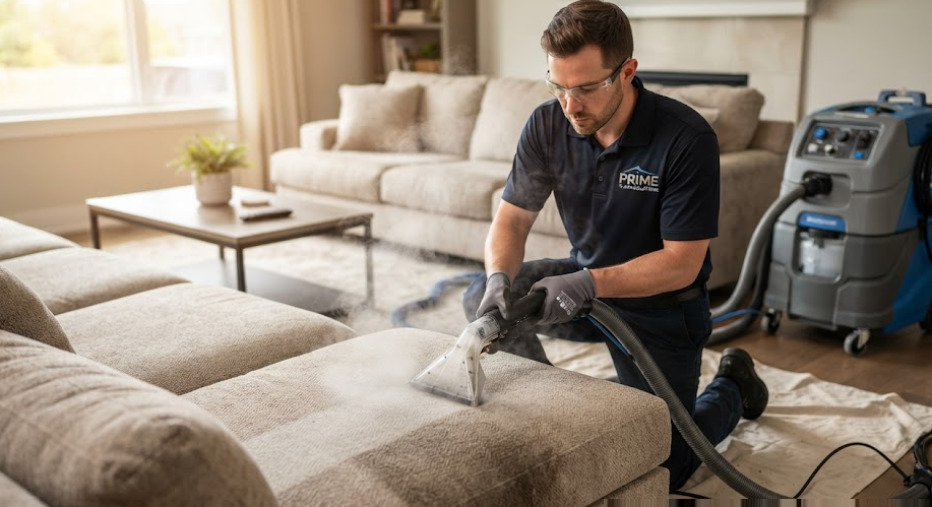 Quy trình 5 bước giặt sofa chuẩn kỹ thuật giúp bảo vệ cấu trúc vật liệu tối đa