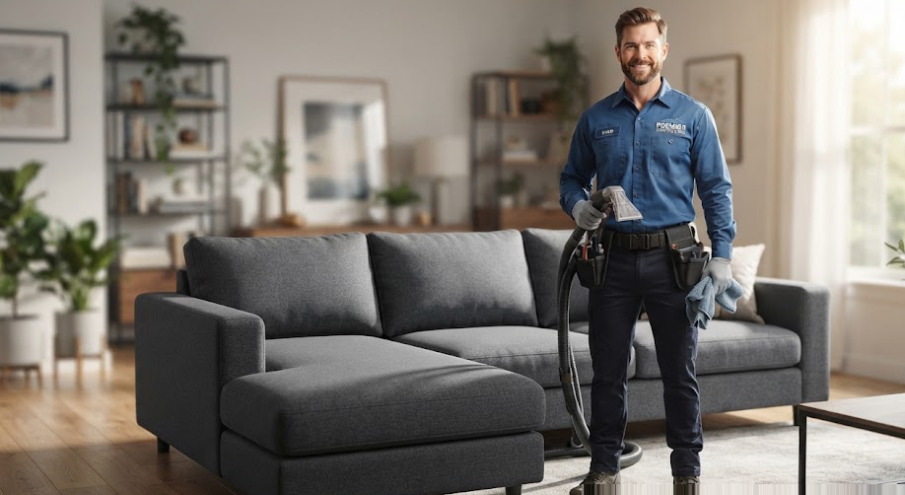 Quy trình 6 bước giặt ghế sofa tại nhà Bình Chánh đạt chuẩn kỹ thuật sạch sâu