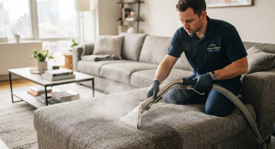 Quy trình 6 bước giặt sofa chuẩn chuyên gia của CÔNG TY BẢO LINH